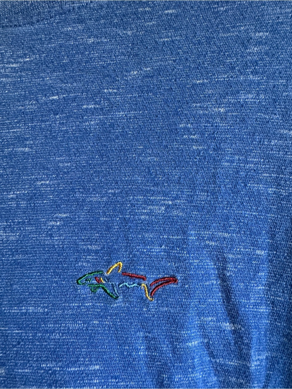 đź’—5 for $25đź’— Greg Norman Collection Short Sleeve Crewneck Tee - Blue - Picture 5 of 6